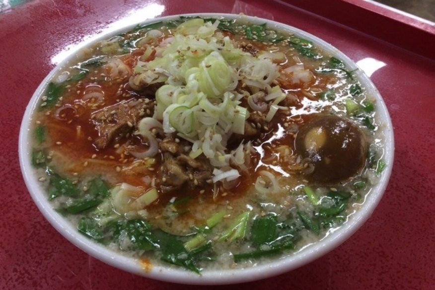 辛口ホルモン麺